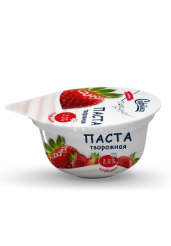 Паста творожная "МИ-ШУ" со вкусом клубники