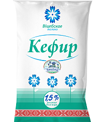 Кефир 1,5% "Вiцебскае малако"