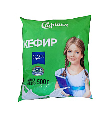 Кефир "Сафiйка" 3,2%