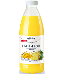 Напиток на основе молочной сыворотки "Ананас-манго" "Сафiйка"