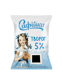 Творог "Сафiйка" 5%