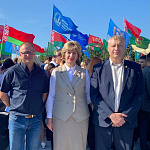 Участие в церемонии открытия XXIV Республиканского смотра-конкурса профессионального мастерства сотрудников  дорожно-патрульной службы