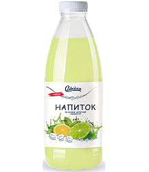 Напиток на основе молочной сыворотки "Лимон с ароматом мяты и лайма" "Сафiйка"