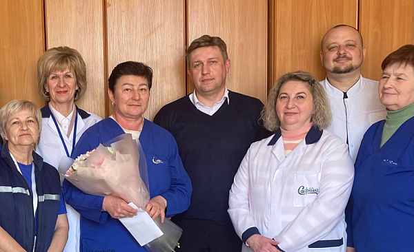 На заслуженный отдых проводили Валентину Петровну Патапенко