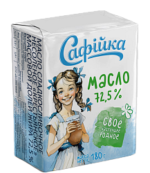 Масло "Сафiйка" 72,5%