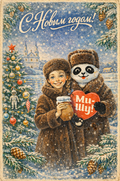  С Новым годом, друзья! 