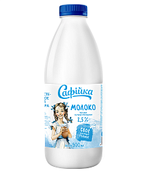 Молоко питьевое ультрапастеризованное "Сафiйка" 2,5%