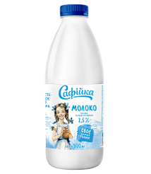 Молоко питьевое ультрапастеризованное "Сафiйка" 2,5%