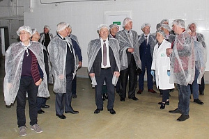 Делегация в рамках выездного заседания Полоцкого филиала Витебского областного союза нанимателей