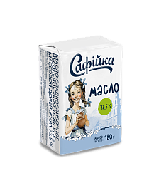 Масло "Сафiйка" 72,5%