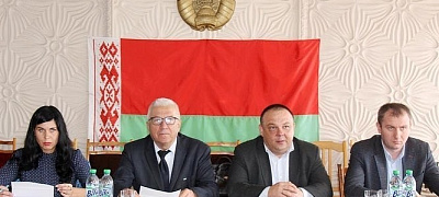 Делегация в рамках выездного заседания Полоцкого филиала Витебского областного союза нанимателей